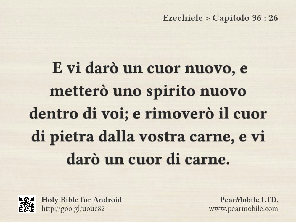 Ezechiele, Capitolo 36:26